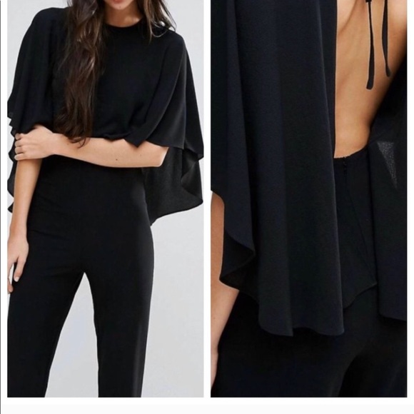 Endless Rose Pants - Black jumpsuit